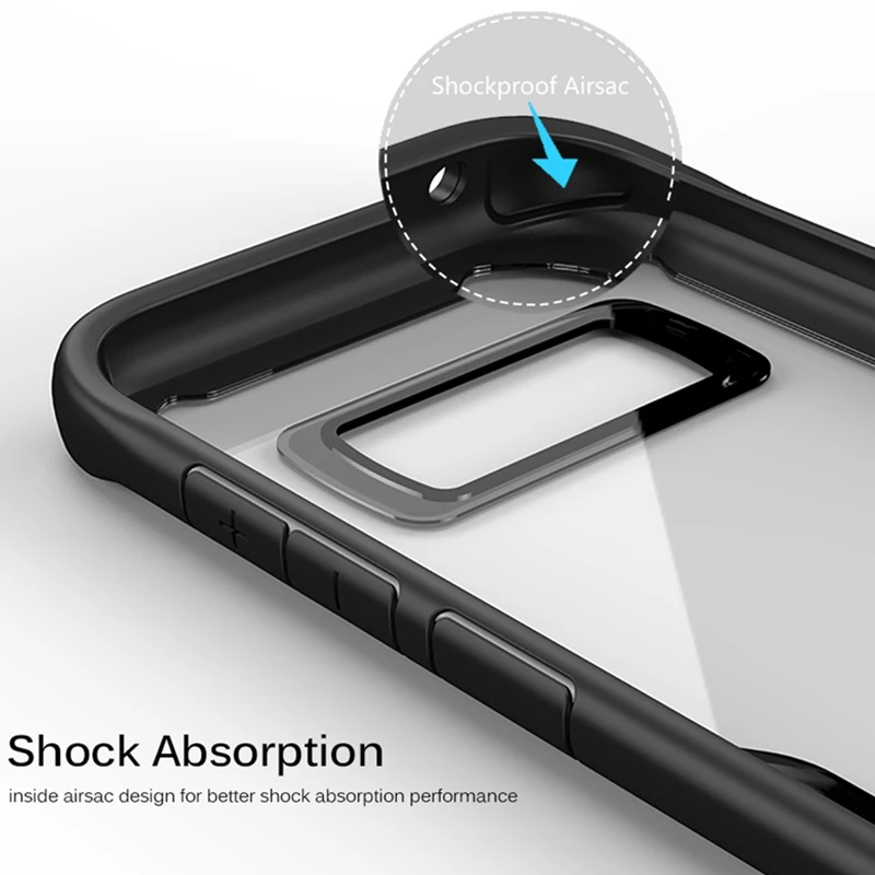 IPAKY противоударный чехол для телефона для samsung Galaxy S8 S9 S10 Роскошный прозрачный кремний TPU чехол для samsung S8 чехол