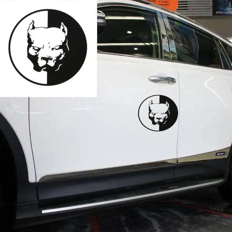 Dog Bulldog Car Sticker Decal Auto Styling For VW Volkswagen Golf 5 6 7 JETTA PASSAT B5 B6 B7 B8 MK4 MK5 MK6 Tiguan Beetle | Автомобили и