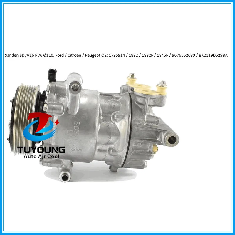 Автомобильный воздушный насос PN #1735914 SD 1832f 9676552680 bk2119d629ba для Citroen Peugeot Ford Transit