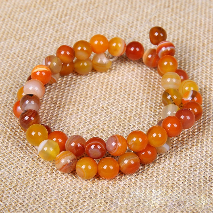 Аксессуары для ювелирных изделий из натурального оранжевого камня|stone beads|beads diydiy
