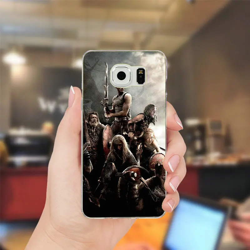 Горячие Викинги Рагнар крест мягкого силикона телефон чехлы для samsung Galaxy Note 2 3 4 5 8