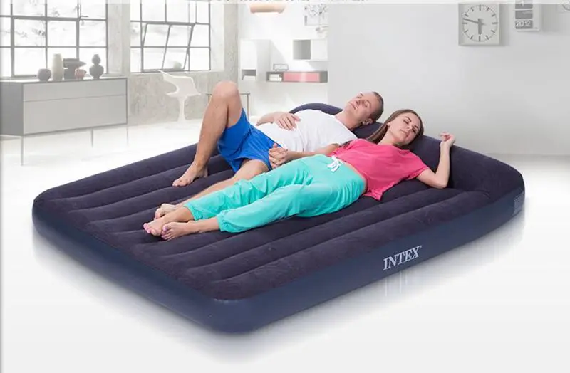 Intex Подушка Отдых надувная кровать лучший надувной матрас кровать для кемпинга на открытом воздухе