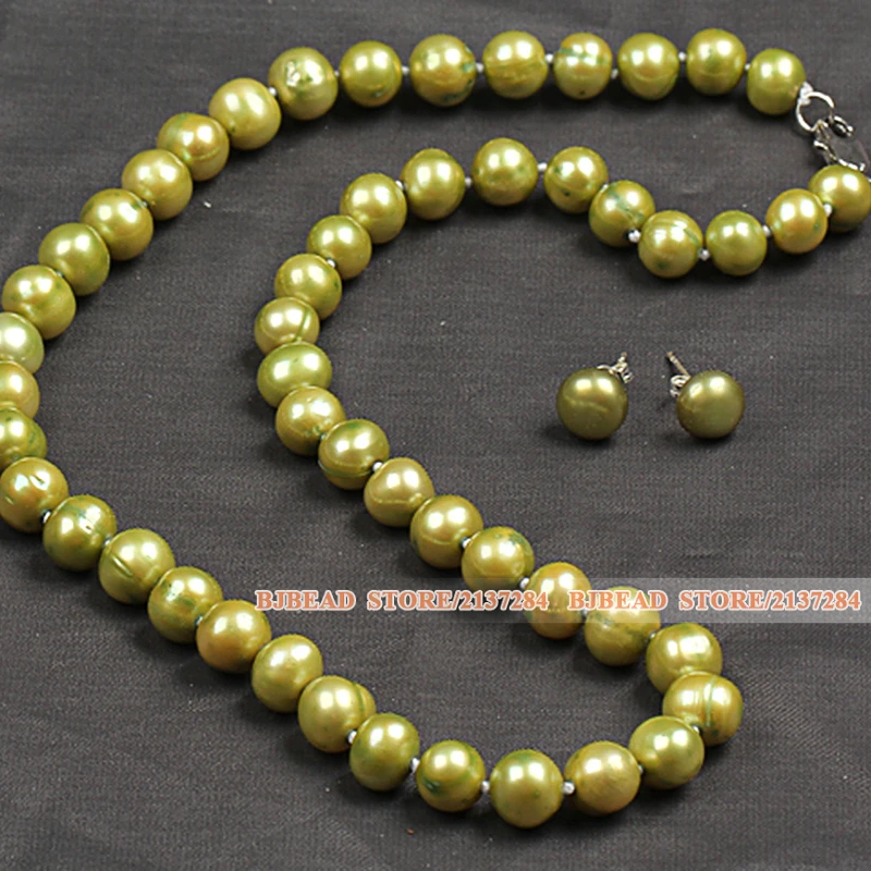 Жемчужное ожерелье с крупной застежкой-лобстером и подходящими