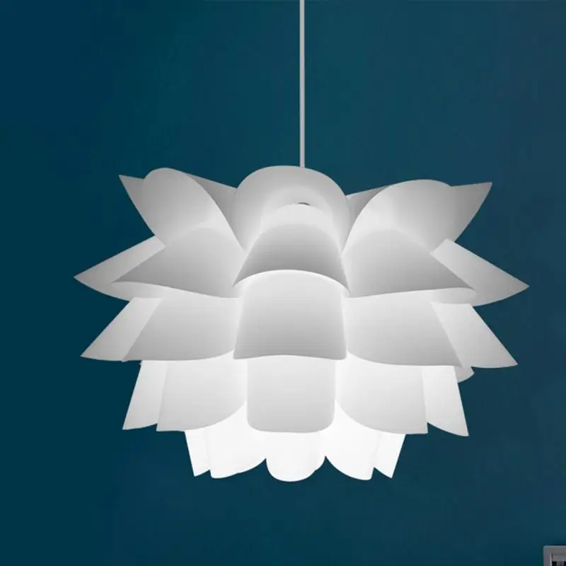 1 шт. пятислойная лампа лотоса легкая в очистке декоративная люстра настольная |