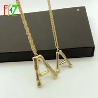f j4z hot sale women alphabet pendants alloy small 26 letters necklaces female accessories initial collares grandes de moda 2018