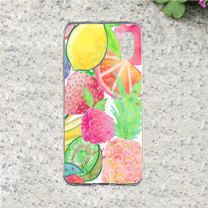 fruit Phone Case Cover For xiaomi mi 4 5 6 8 4i 4c 5x 6s 6x A1 5s Plus max 2 3 note mix Soft PU Shell | Мобильные телефоны и