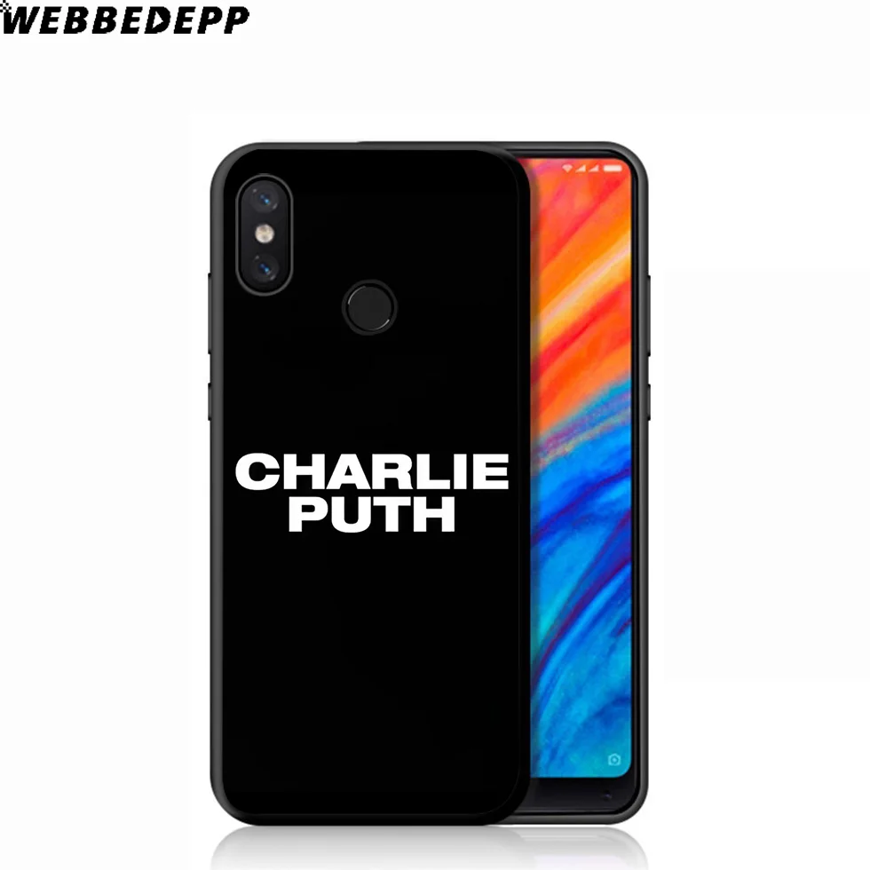 WEBBEDEPP Charlie Puth Rapper Soft Case for Xiaomi Mi 9T 9 8 SE 6 A1 A2 A3 Lite MiA1 MiA2 MiA3 F1 MAX 3 Mi8 CC9E CC9 |