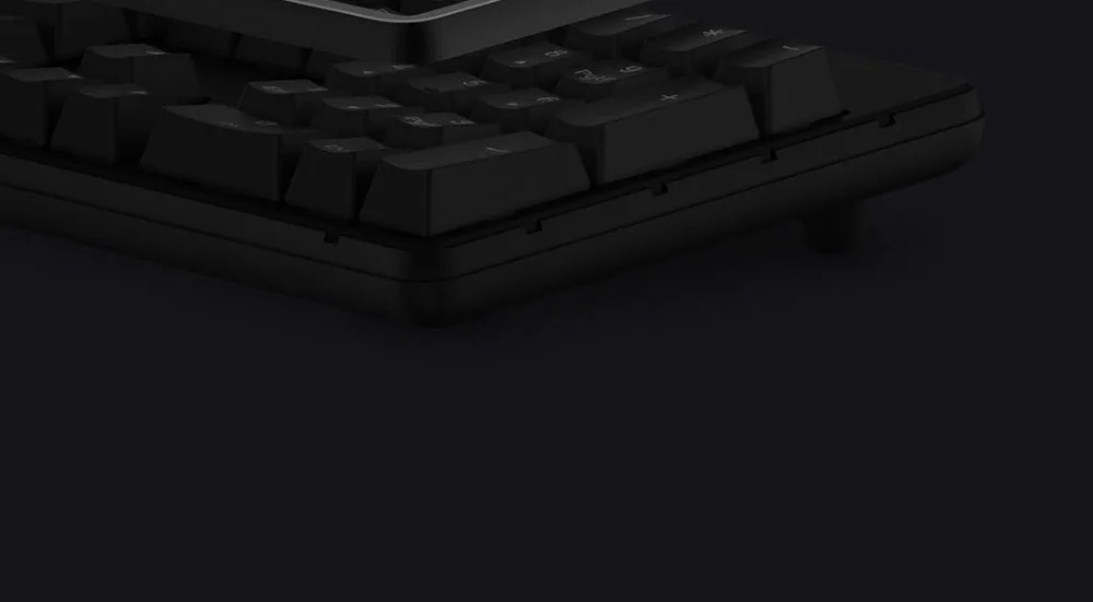 xiaomi mijia игровая клавиатура 104 клавиш rgb-пульт цветная клавиатура с подсветкой сплав Верхняя крышка 32-битный ARM высокоскоростной USB Проводная