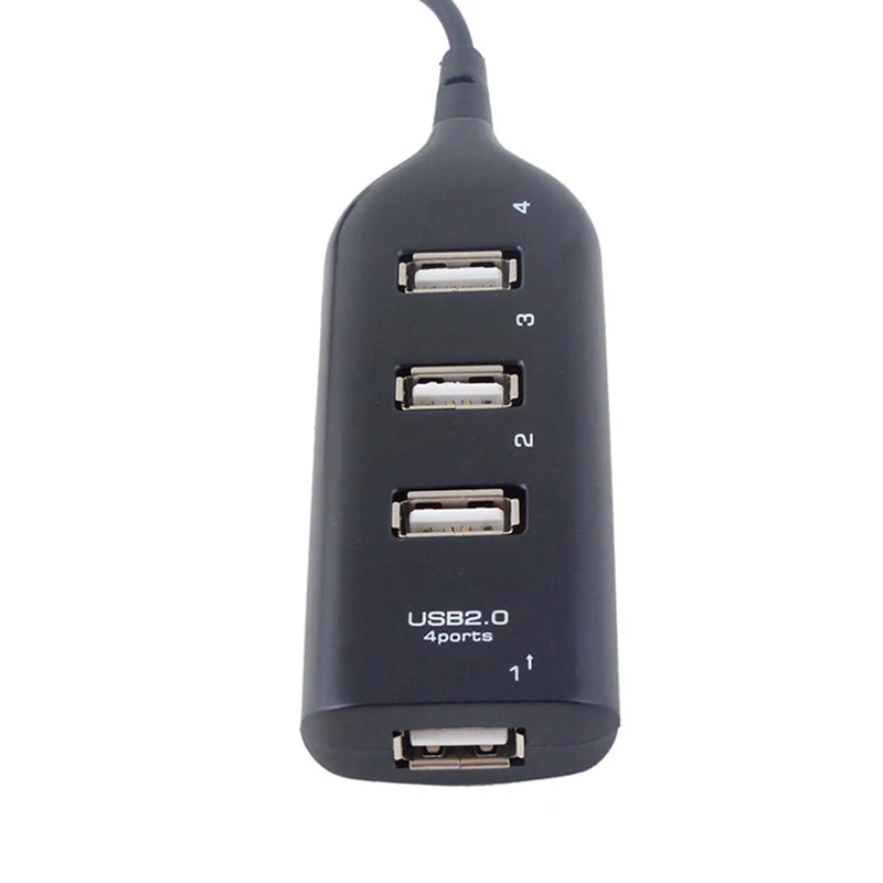 Новый высокоскоростной адаптер USB 2 0 с 4 портами для ноутбука 10 #171|4 port usb 2.0|usb hubusb 2.0