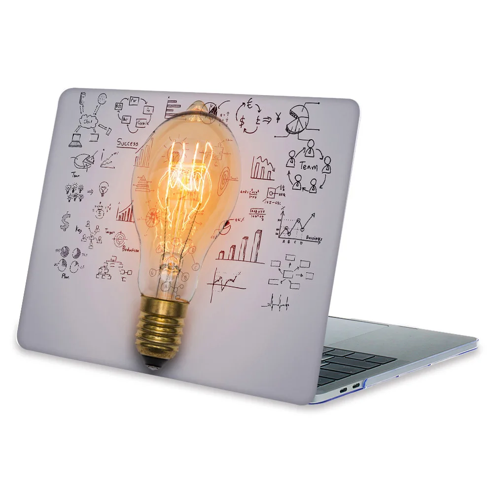 Жесткий чехол Redlai с пластиковым узором для MacBook Air Pro retina 11 12 13 15 16 дюймов Сенсорная панель A2141 A2159 A1932 чехол для ноутбука - Цвет: A447