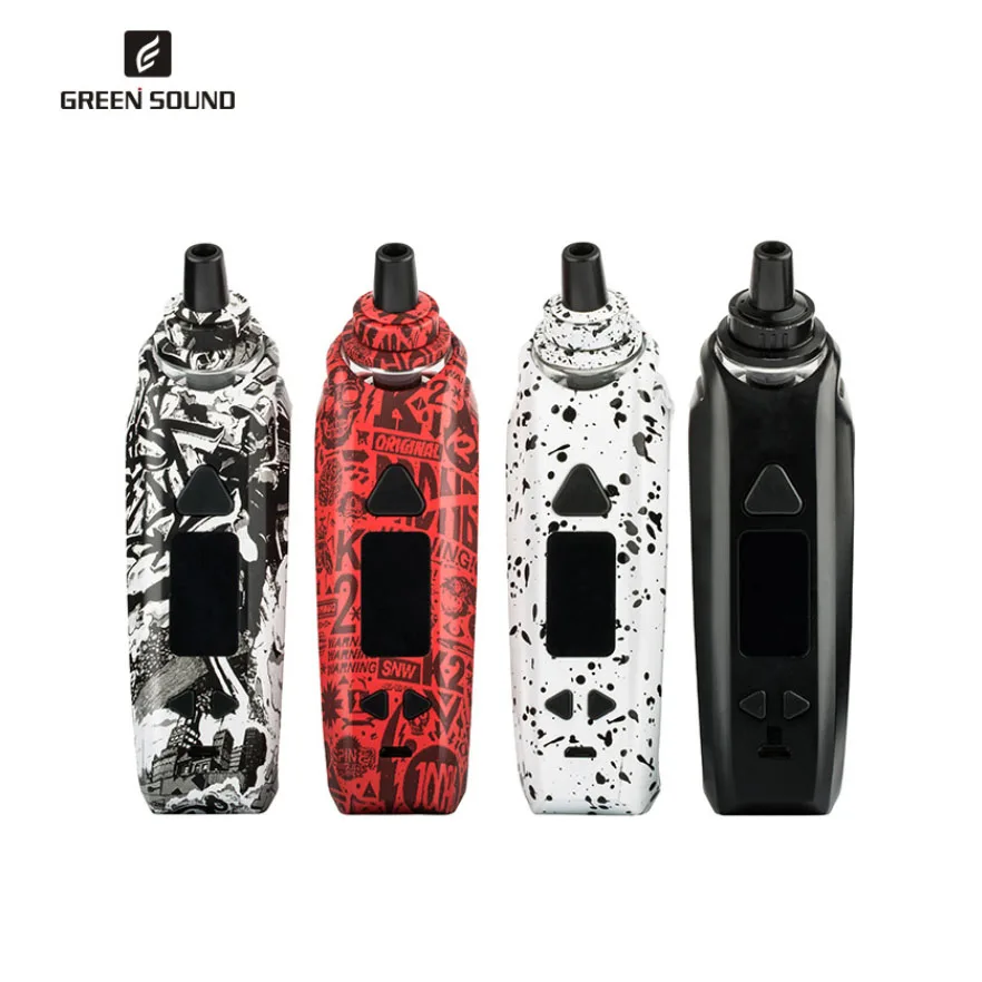Новинка 2019 оригинальный комплект SMART MOD GS Q90 TC с зеленым звуком испаритель