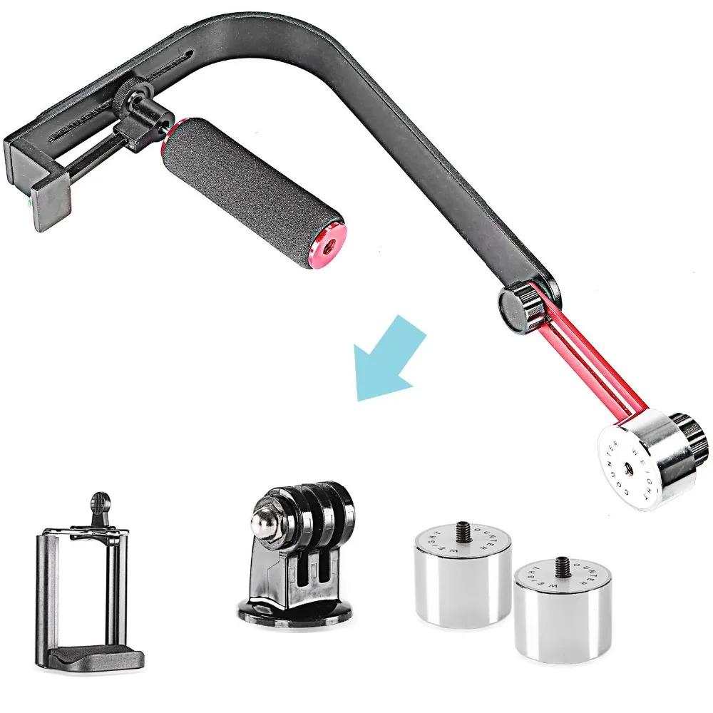 Neewer ручной видео стабилизатор цифровой компактный держатель камеры движения