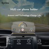 new car phone holder stand gps mirror navigation support bracket multi function folding windscreen projector hud head up display