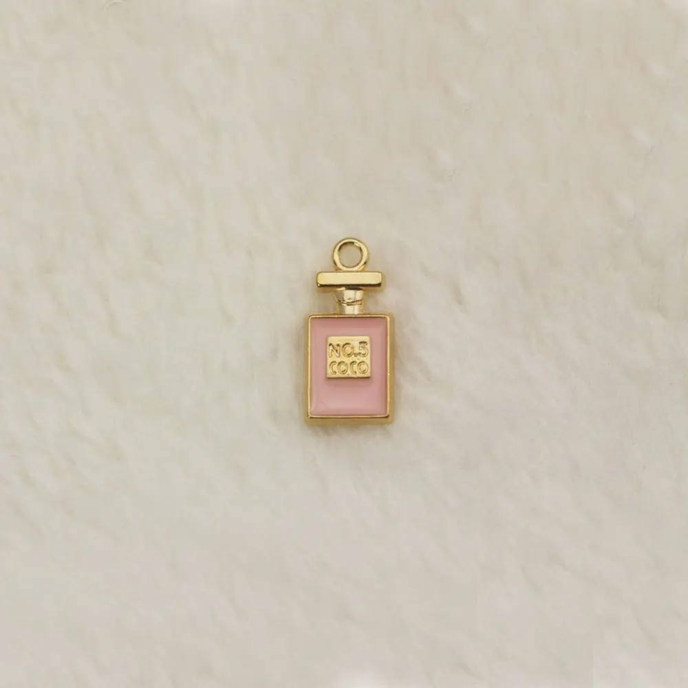 10 шт. RUIDAY флакон духов плавающий эмаль амулеты подвески из сплава для