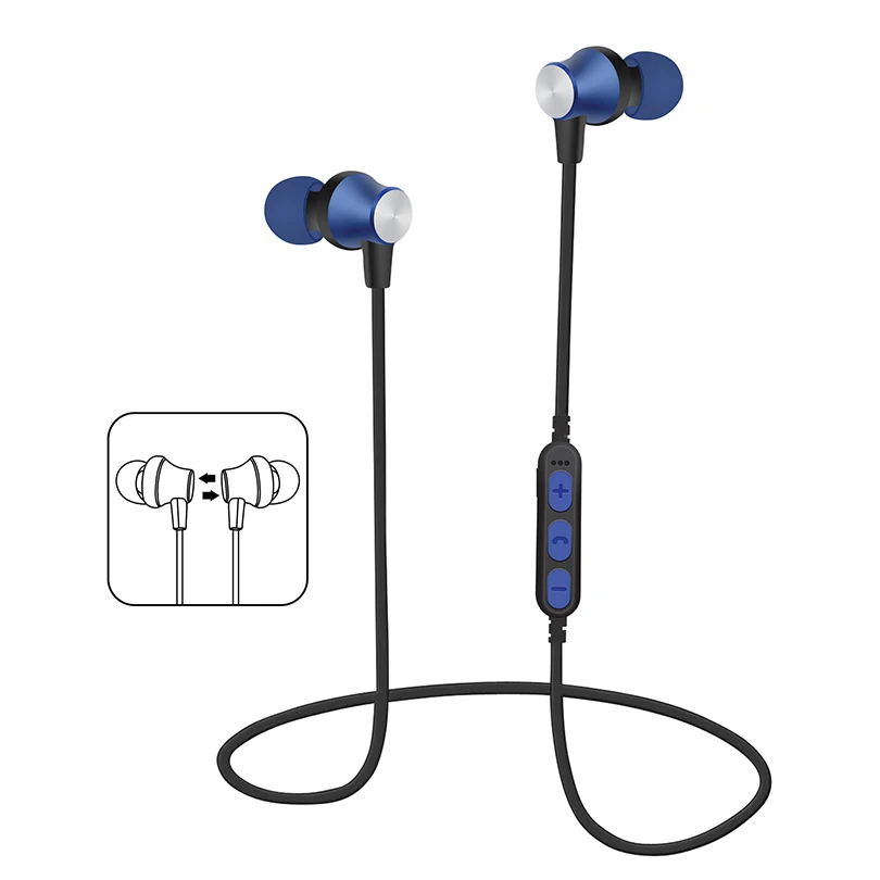 Bluetooth в ухо гарнитура Емкость Дисплей для iOS IPX4 водонепроницаемые Hi-Fi и