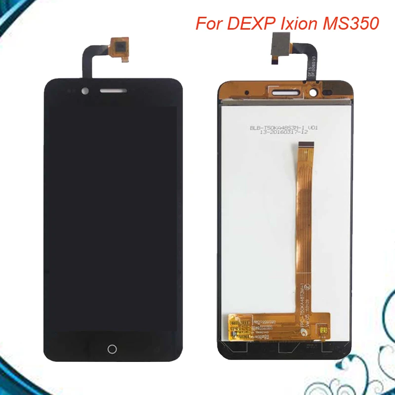 Новый 5 0 дюймов для DEXP Ixion MS350 ЖК-дисплей сборки Дисплей + Сенсорный экран Панель