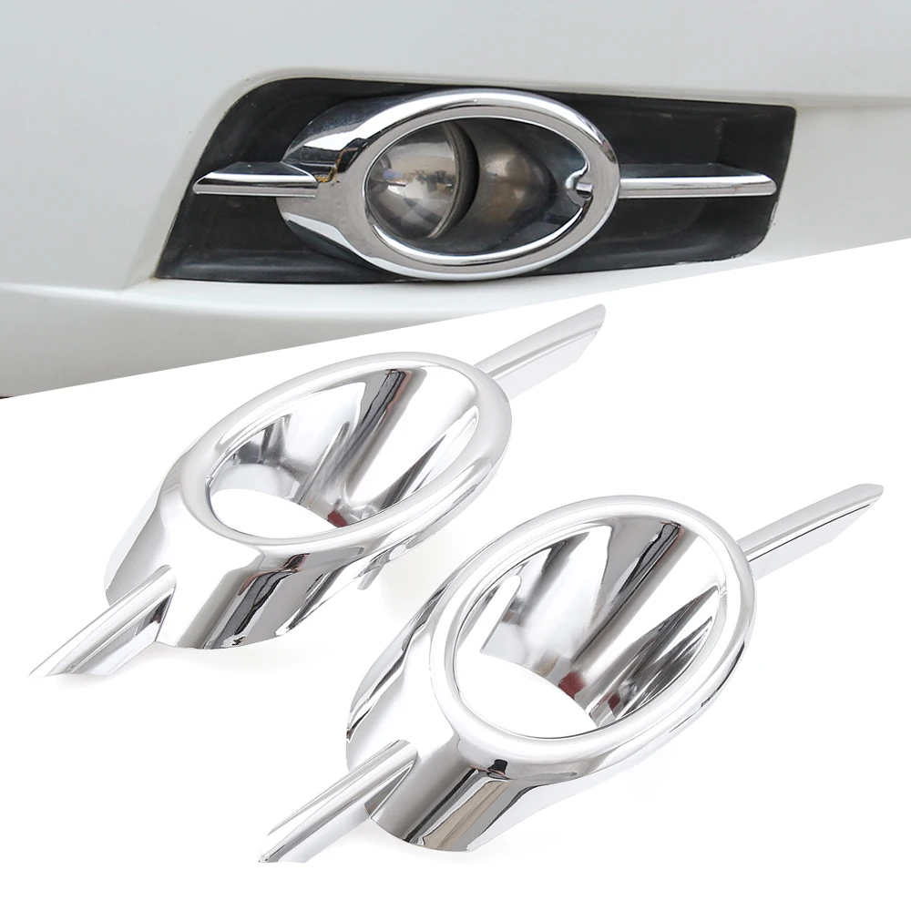 ABS Хром Передняя противотуманная фара крышка рамка отделка и украшение для Chevrolet