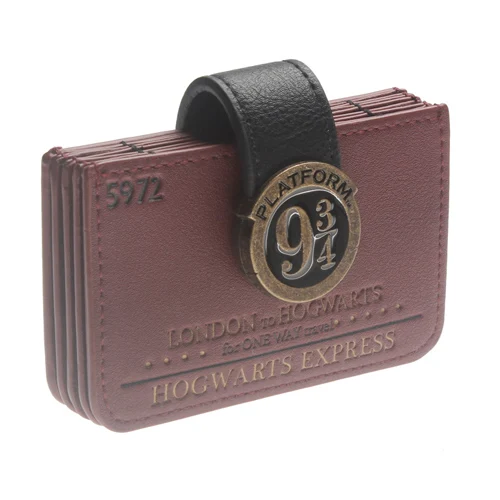Фиолетовый Бумажник для карт Hogwarts Express 9 3/4 - Цвет: Фиолетовый