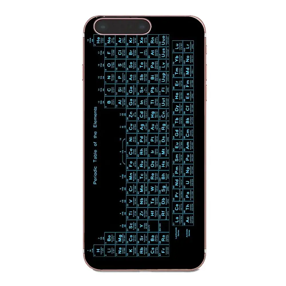 Резиновый чехол для мобильного телефона химический стол LG G4 G5 G6 K4 K7 K8 K10 2017 V10 V20 V30