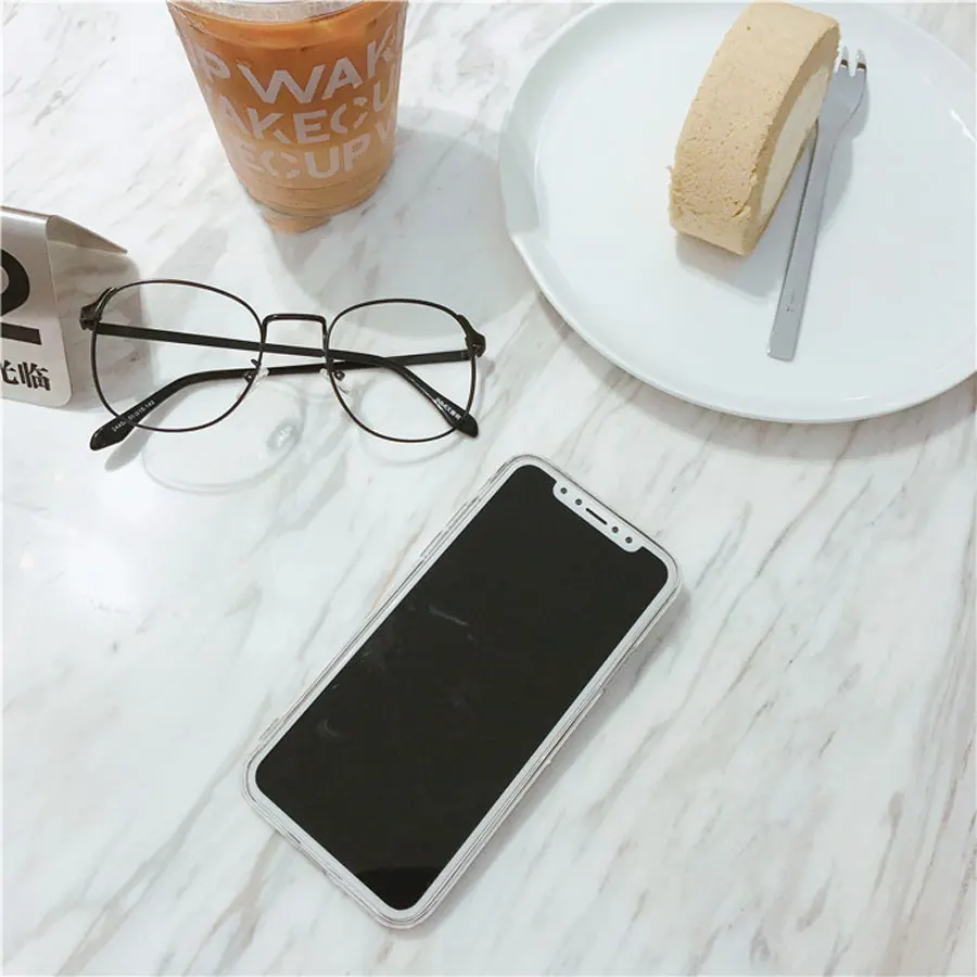 ZMDLDZSW Fashion Marble Cover for iPhone X 10 Fundas Pink Coralline Soft TPU Case 6 6s 7 7plus 8 8plus Girl Boy Nice |