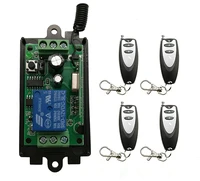 dc 9v 12v 24v 1 ch 1ch remote control switch relay output radio receiver module and transmitter garage door window lamp