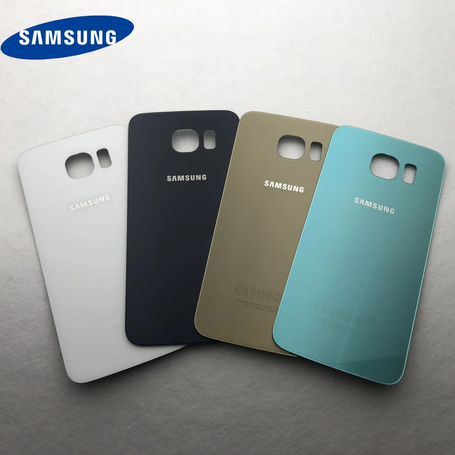Для Samsung Galaxy S6 G920 G920F G925F G9200 задняя крышка батарейного отсека Передняя средняя рамка Edge G925 полный корпус