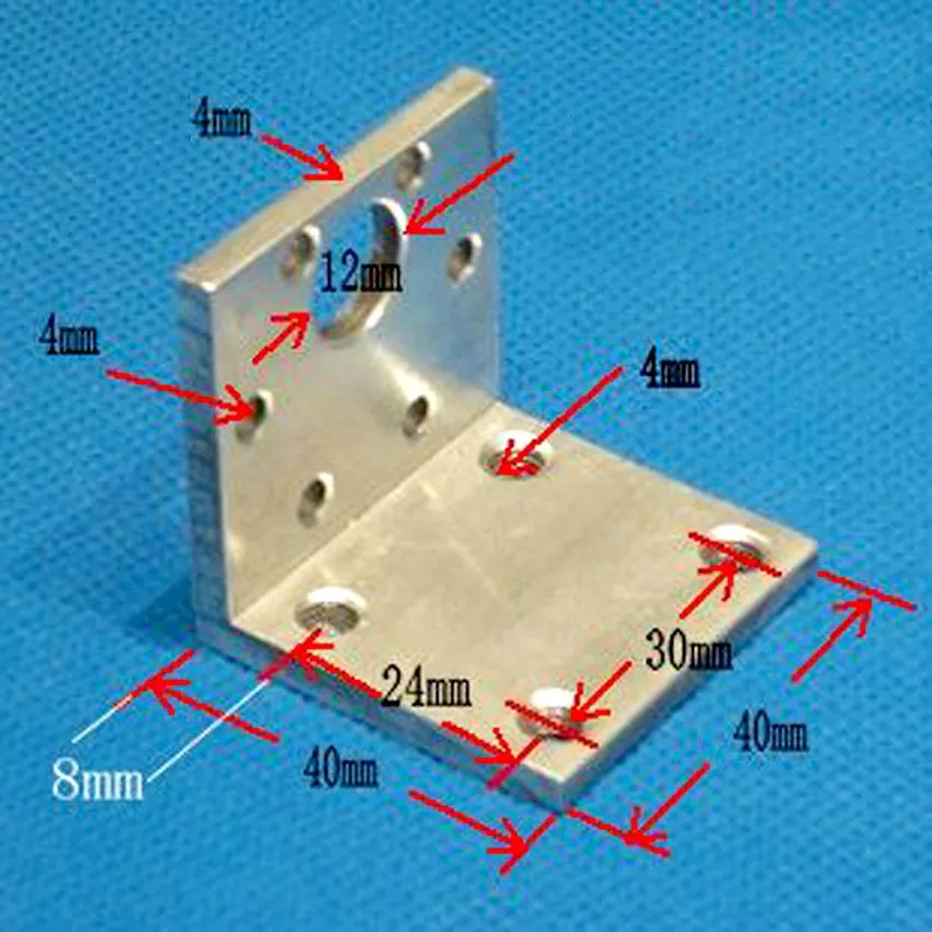 Крепежное основание для крепления кронштейна двигателя из алюминиевого сплава 37