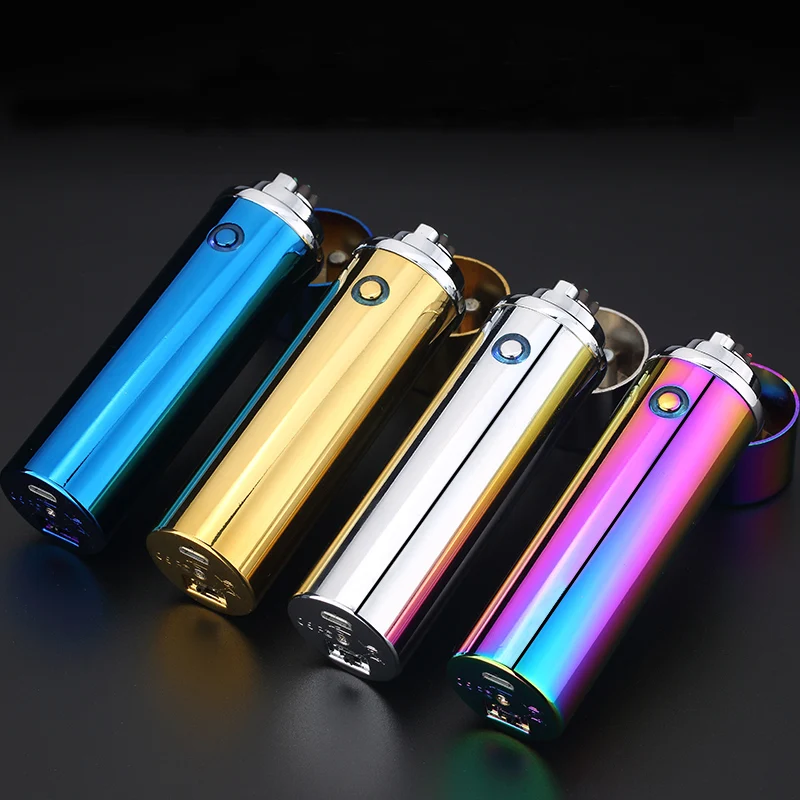 Arcs электронная зажигалка высококачественная цилиндрическая с usb-зарядкой 6
