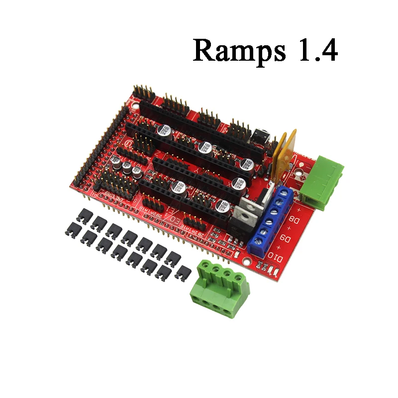 Запчасти для 3D-принтера 1 шт. Mega 2560 R3 + панель управления RAMPS 4 5 DRV8825 привод шагового