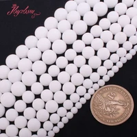 6810mm frost matte round beads ball white jades stone beads for diy necklace bracelats earring jewelry making 15free shipping