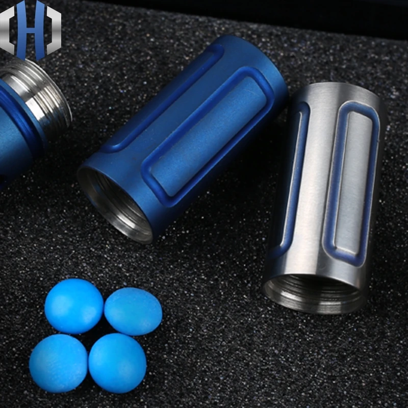 Сверхлегкая титановая Герметичная Бутылка S/L водонепроницаемая медицинская