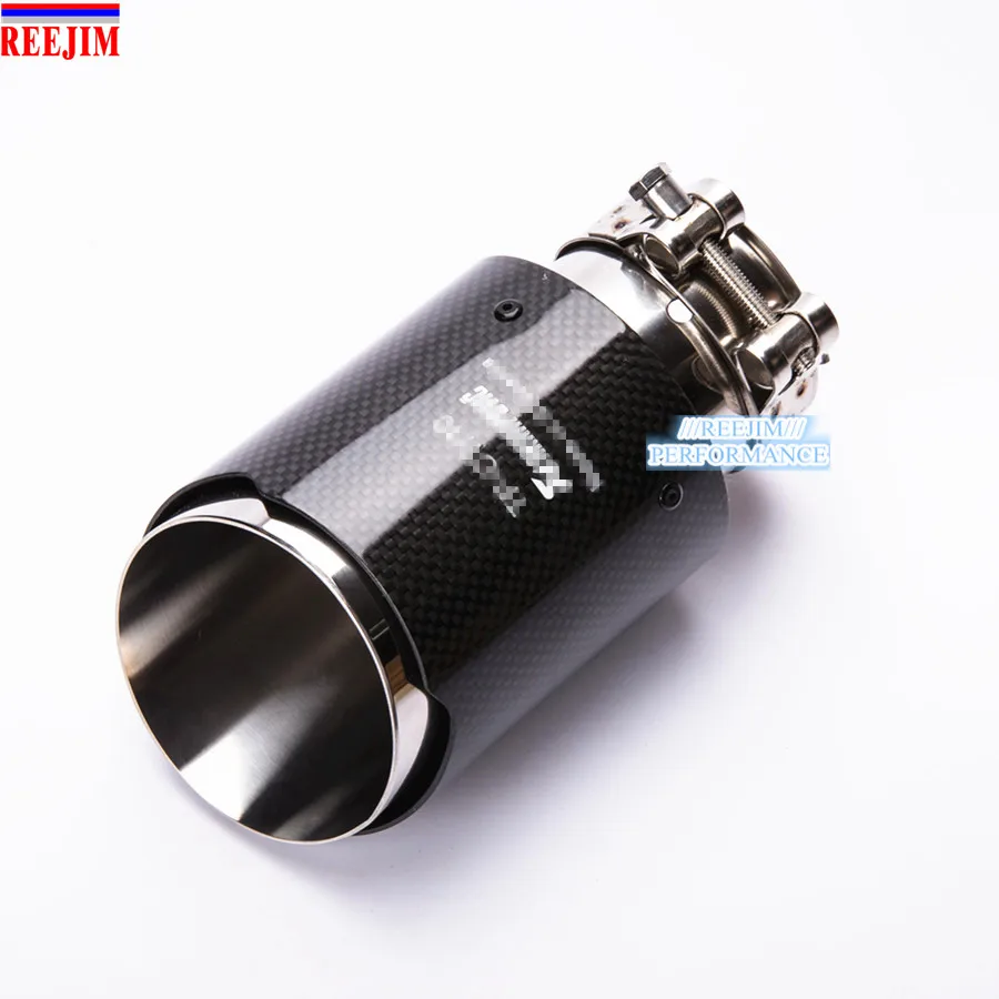 1 шт. Глянцевая выхлопная труба Akrapovic автомобильный Стайлинг глушитель