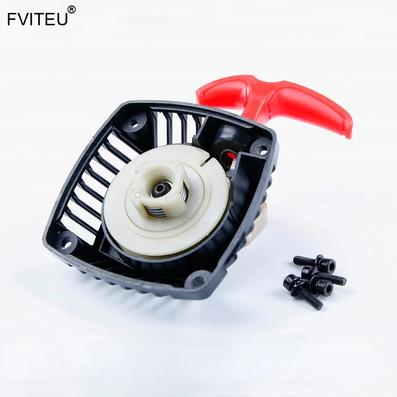 FVITEU легкий старт трещотка Потяните стартер с пусковым шкивом fit 32 36cc Zenoah CY для 1/5 HPI