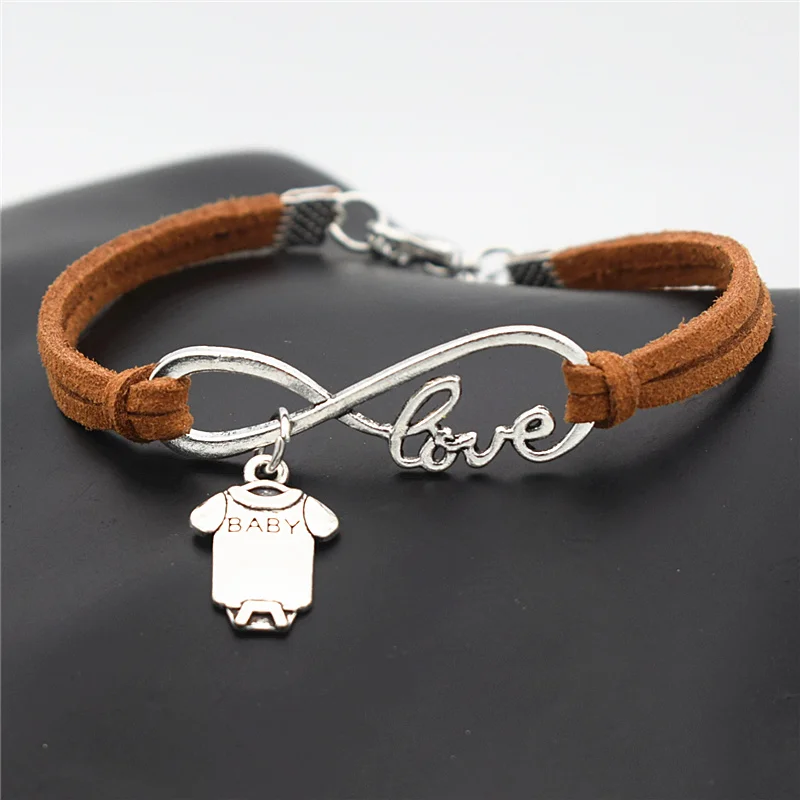 Женские браслеты Подвески Infinity Love простая детская одежда подарок на день