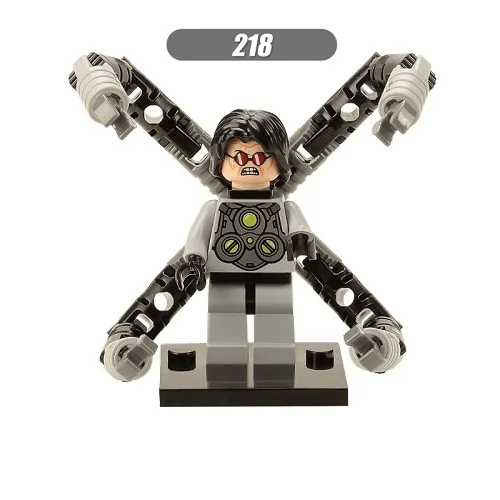 Doctor Octopus Одна распродажа, космические войны, Пробуждение силы, Чубакка, Кайло Рен Хан, Solo, Супер герои, строительные блоки, кирпичи, игрушки для детей, X0104 - Цвет: Doctor Octopus