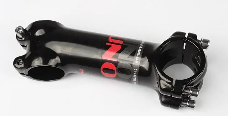 gloss 17-110mm 60/70/80/90/100/110/120/130 мм 31,8x28,6 мм горный велосипед 17/7 степени блеска/матовый велосипедный вынос руля UNO MTB дорожный велосипед - Цвет: gloss 17-110mm