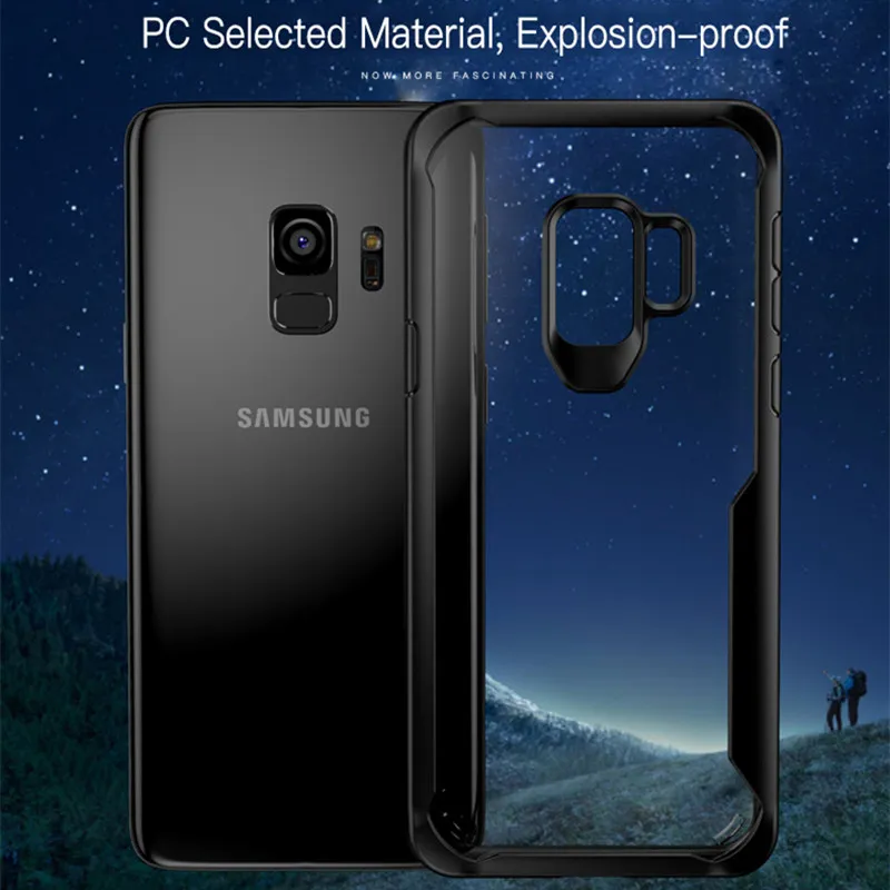 Прозрачный противоударный чехол для телефона Samsung Galaxy M10 M20 M30 A70 A50 A40 A30 A20E A2 J2 Core S8 S9