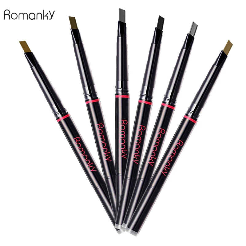 Brand 6colores 24hours lone-lasting natural eyebrow pencil enhancer cejas maquillaje brow brush tattoo waterproof | Красота и