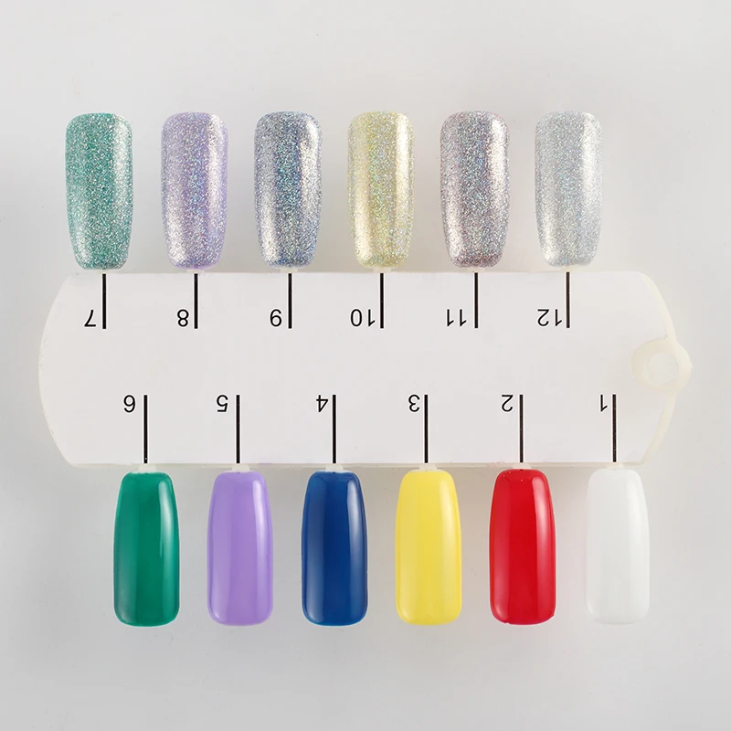 ROSALIND серебряное зеркало для ногтей блестящая пудра с пайетками Блестящий Ch набор