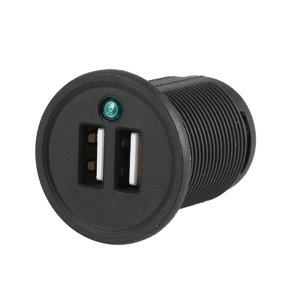 5 шт. 2.1A/1A двойной USB порт автомобильное дорожное зарядное устройство разъем для