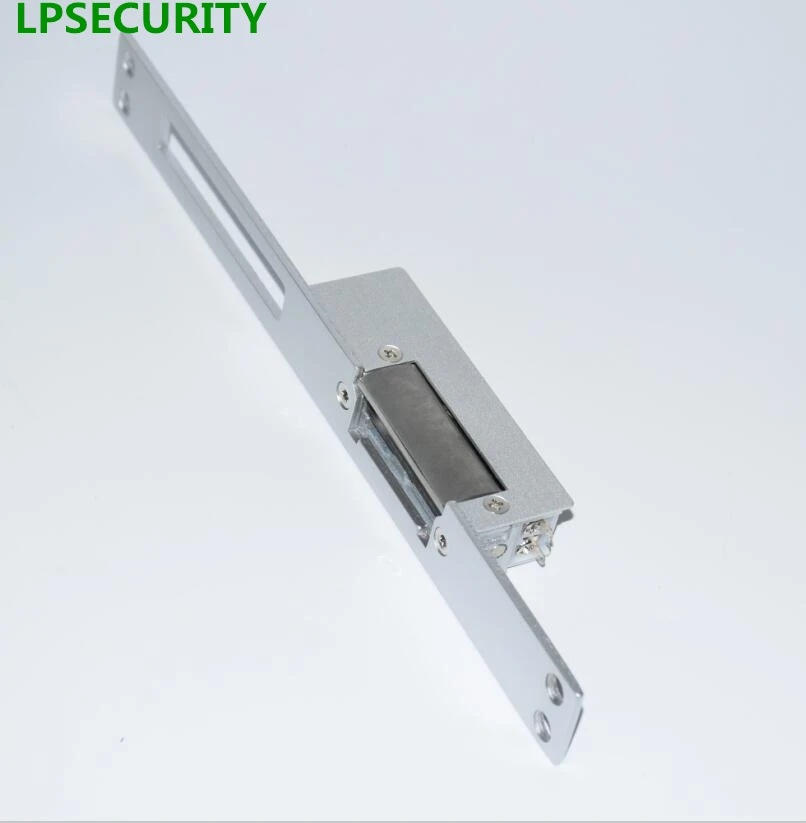 

LPSECURITY Long type wooden door gate electric strike for door security fail safe