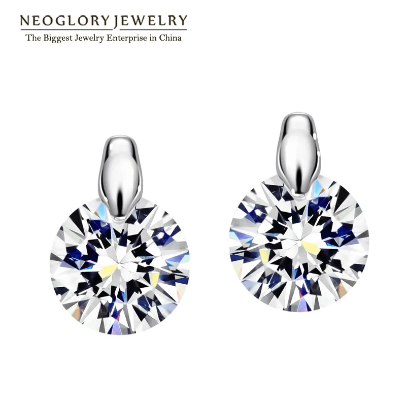 Neoglory подвески, милые серьги-гвоздики для женщин и девушек, подарки, модные свадебные онлайн-магазины, индийские ювелирные изделия, новинка, EA1 Simp-e P1