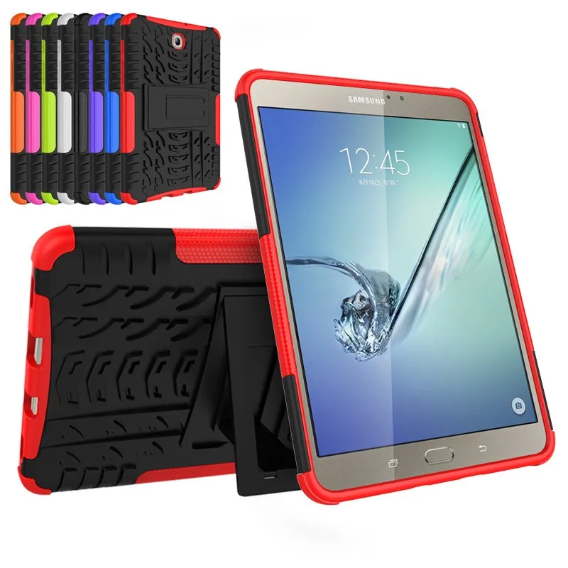 Яркий ударопрочный гибридный защитный чехол с подставкой для samsung Galaxy Tab S2 8 0 T715 T710