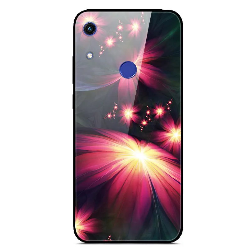Чехол для huawei Honor 8A, чехол из закаленного стекла, мягкий бампер с принтом, чехол для huawei Honor 8A Pro JAT-LX1 Honor 8A 8 A, чехол для телефона