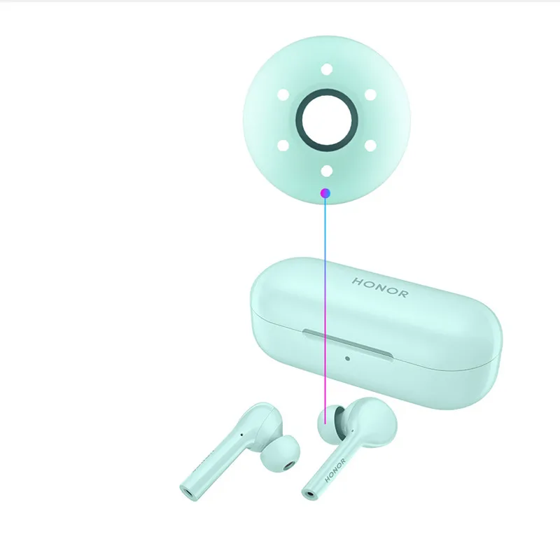 Huawei Honor Flypods Lite Беспроводные Наушники Hi-Fi водонепроницаемые IP54 управление беспроводным зарядным устройством Bluetooth 4,2