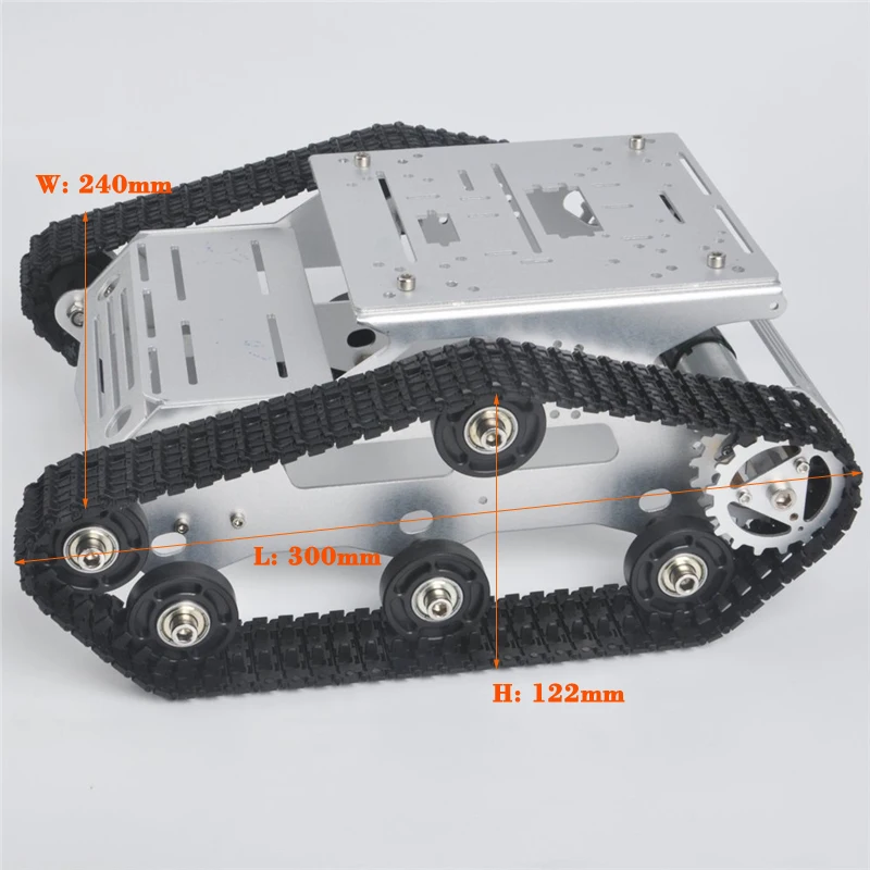 YP100 робот автомобильное шасси Smart Tank платформа с двигателем 9 В + металлическая