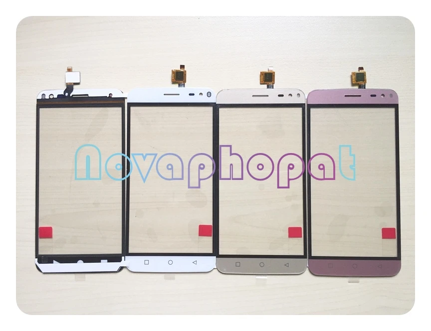 Novaphopat белый/золотой/красный дигитайзер для Bluboo Xfire 2 Xfire2 сенсорный экран