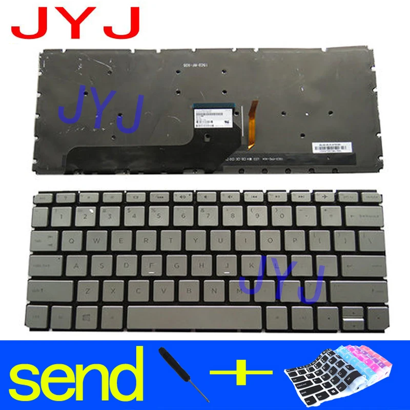 

NEW Laptop Keyboard for HP Envy 13-D 13-D000 13-D100 Send a transparent protective film