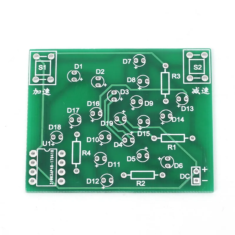 DIY Kit Электронная мельница набор DC 5V смешная для практики Регулируемая Скорость MCU