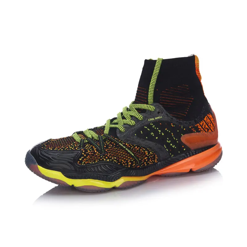 Li-Ning/Мужская Профессиональная обувь Ranger для бадминтона; дышащая спортивная обувь с высокой подушкой и подкладкой; кроссовки; AYAM009 SJAS17